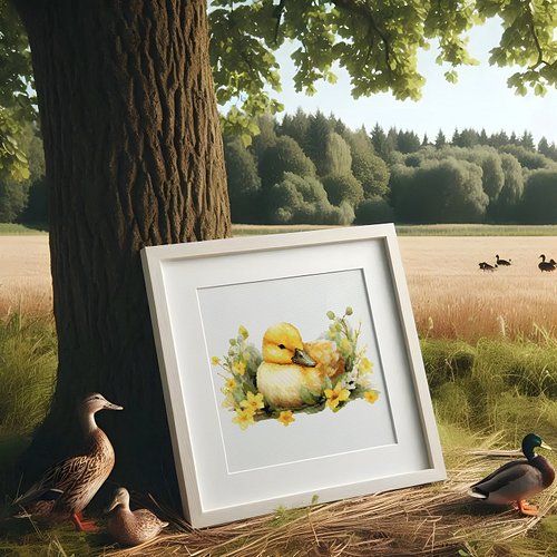 ​🦆Sunny Duck Cross Stitch Pattern
Perfect for any Duck lover!​​​​​​​​​​
✨Easy-to-follow design, instant PDF
📏200 x 130 stitch...