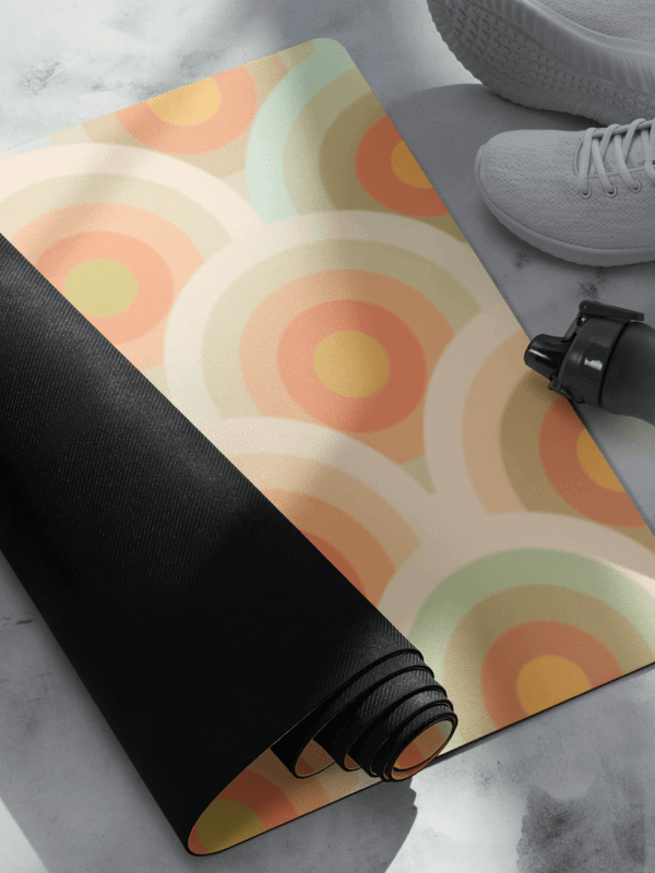 Radiant Retro Yoga Mat product image (2)