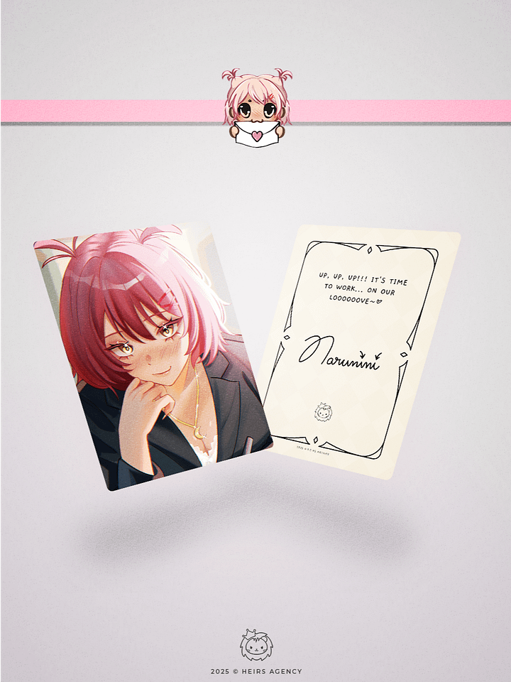 Narunini White Day Bundle - Physical Photocard, Digital Photocard, Voice Pack, and Love Letter product image (2)