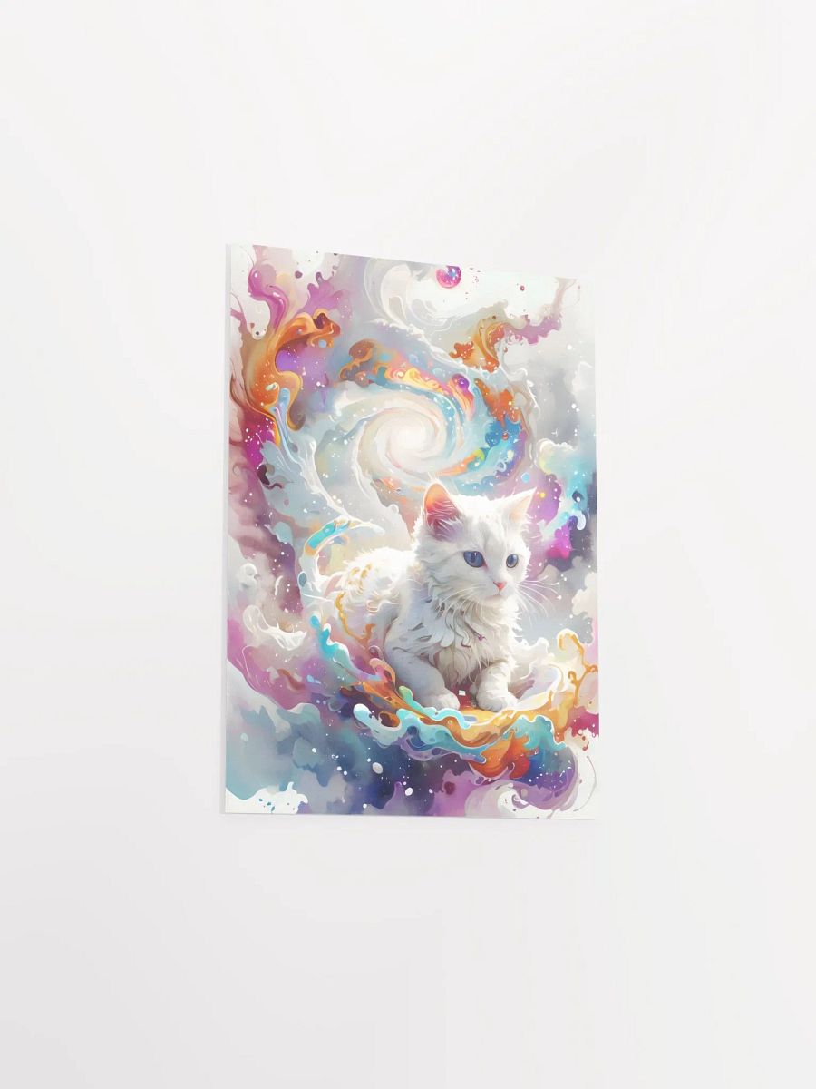Vibrant Colors and Feline Fantasy Poster product image (9)