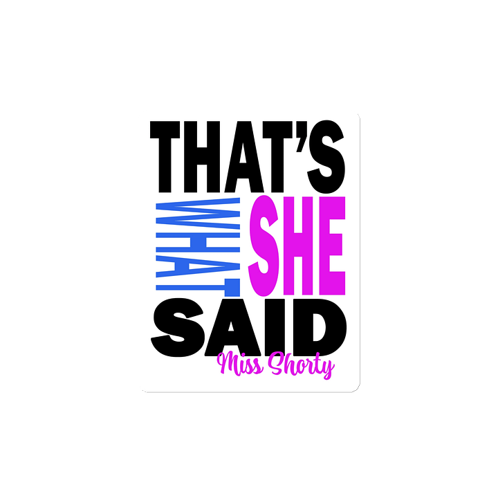 That's What She Said Magnet product image (2)