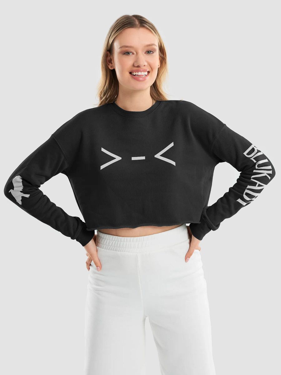 >-< Crop top (Black) product image (9)