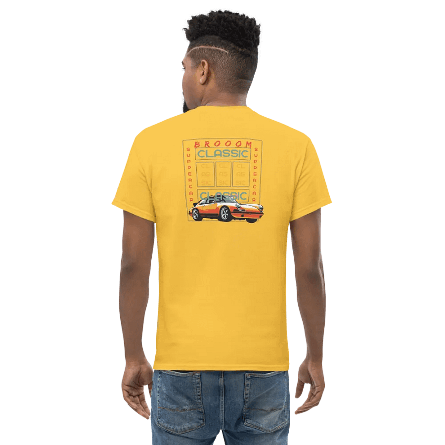 Broom Classic Super Car Grid T-Shirt product image (27)