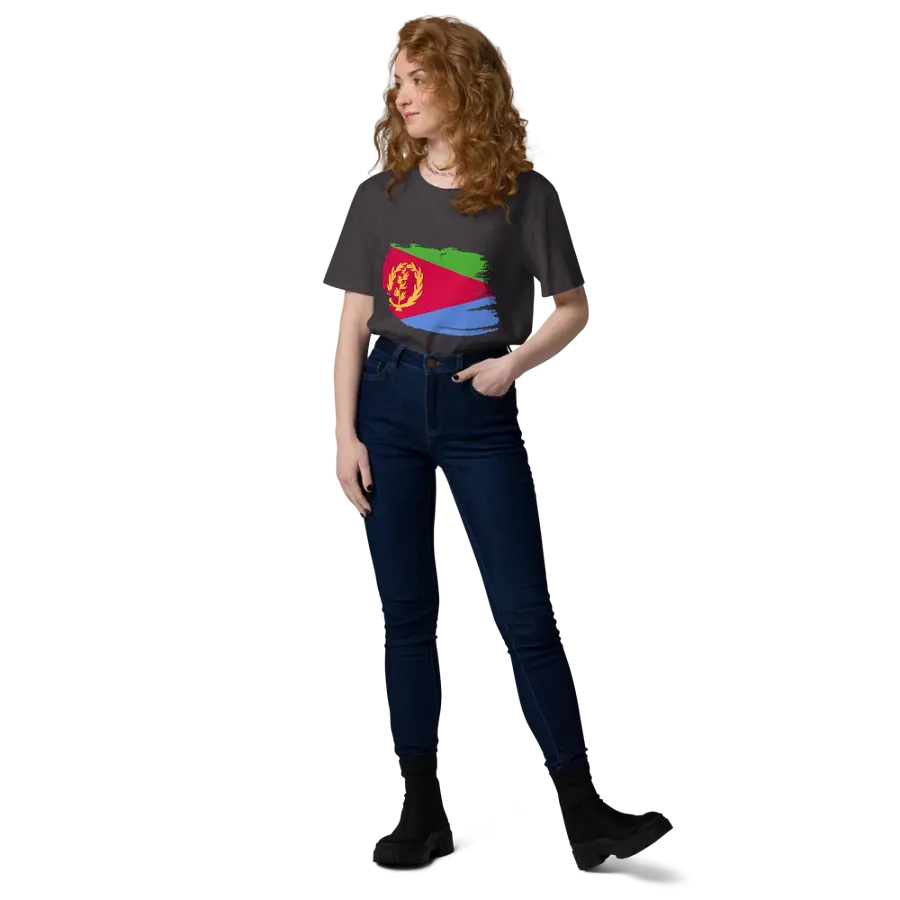 Eritrean Flag Organic Tee product image (142)