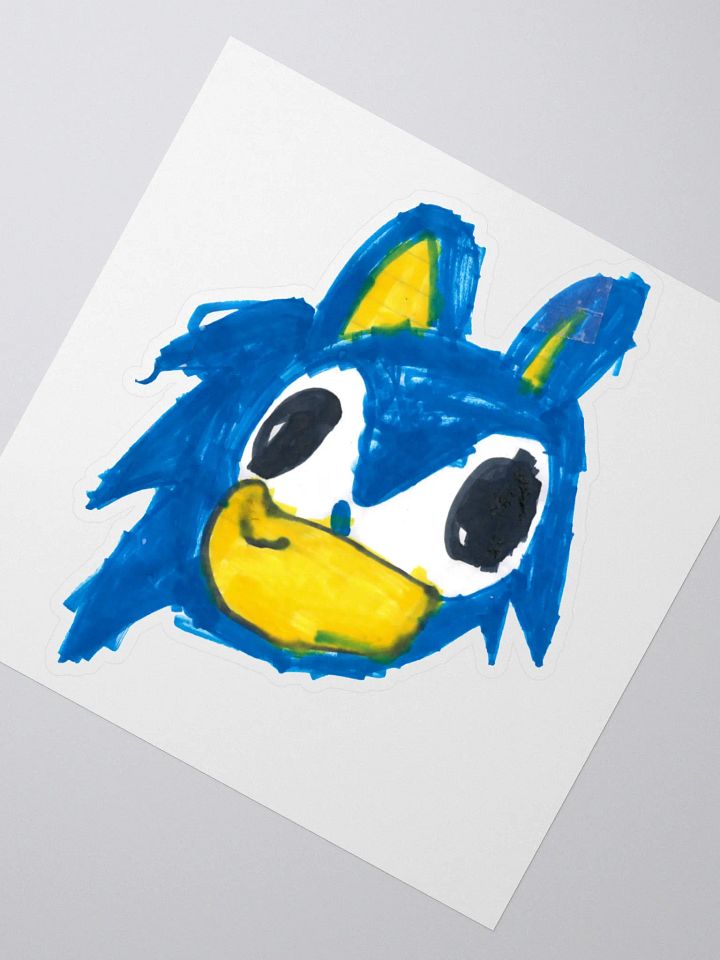 Hand-Drawn Hedgehog - Decal product image (2)