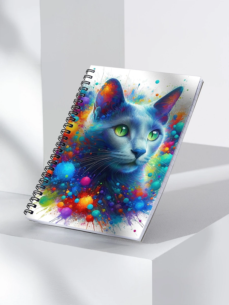 Spiral Notebook: Russian Blue 3 product image (3)