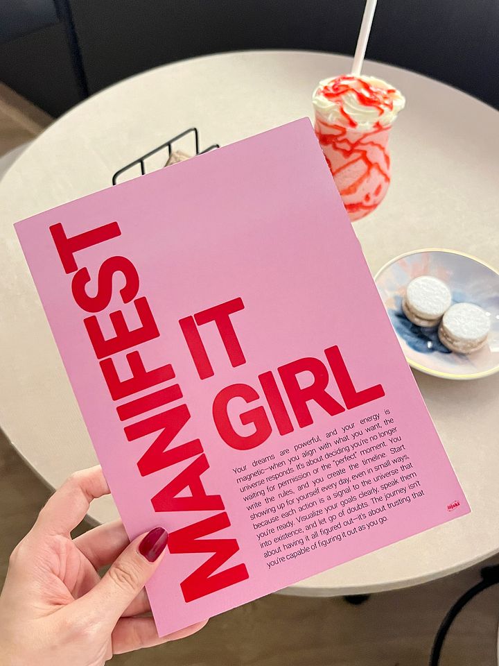 Manifest It Girl Print product image (2)