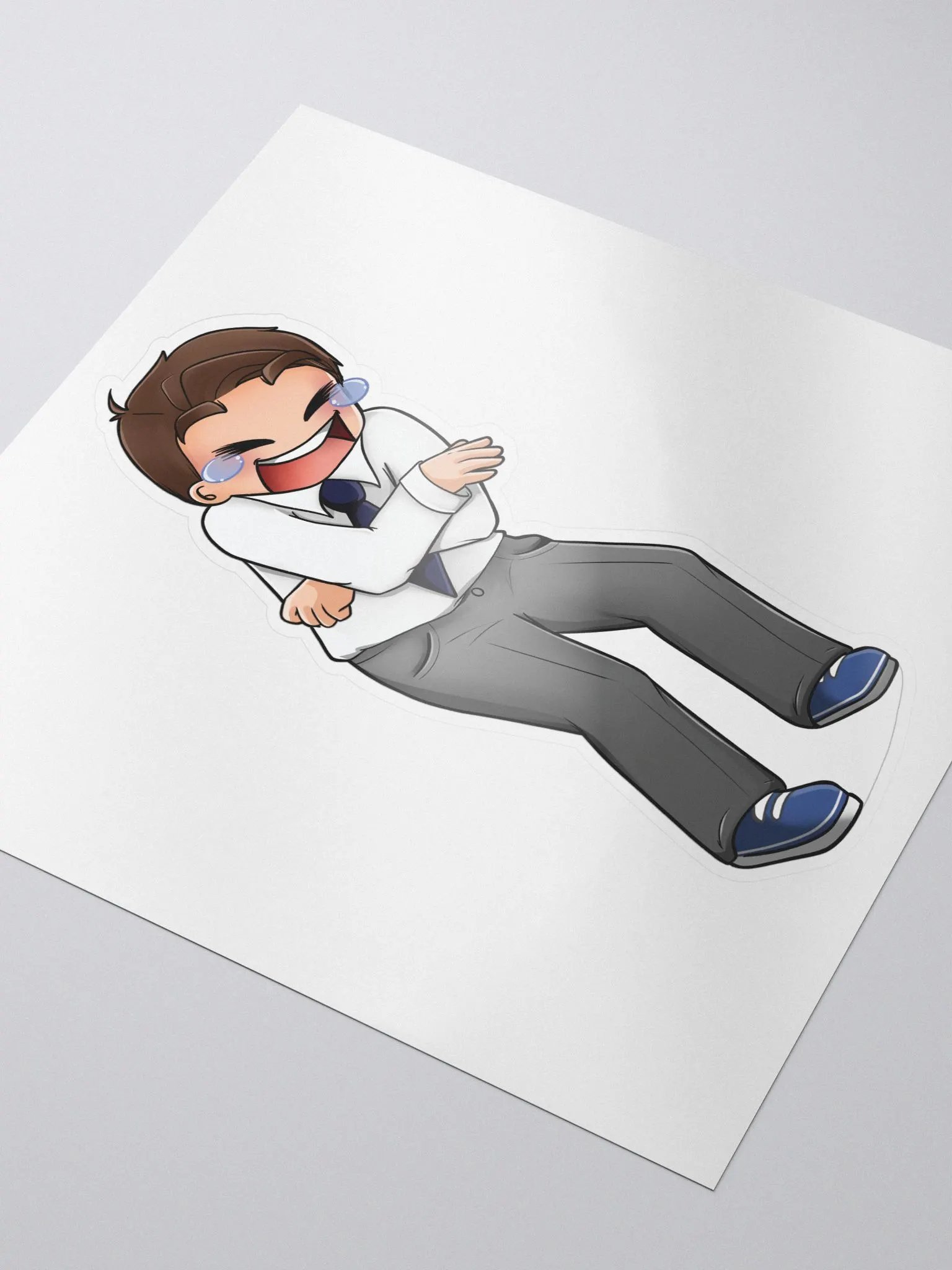 Laughing Fit Sticker product image (3)