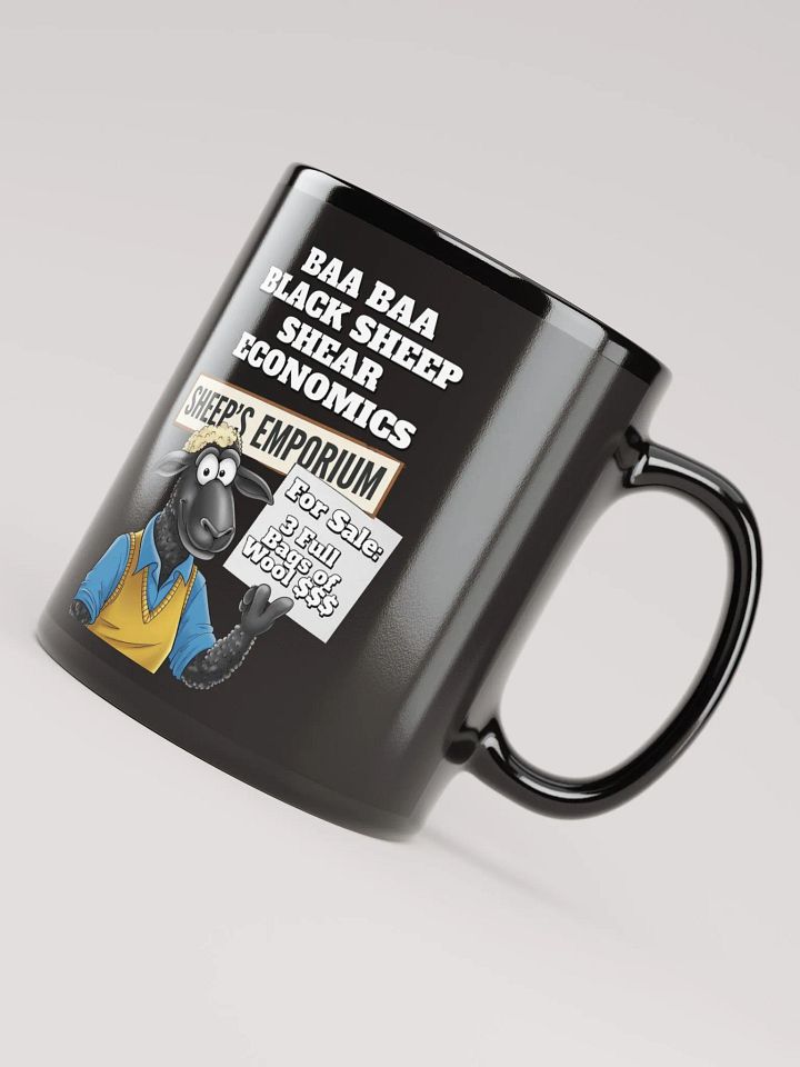 Baa Baa Black Sheep - The Entrepreneur - Funny Black Coffee Mug product image (4)