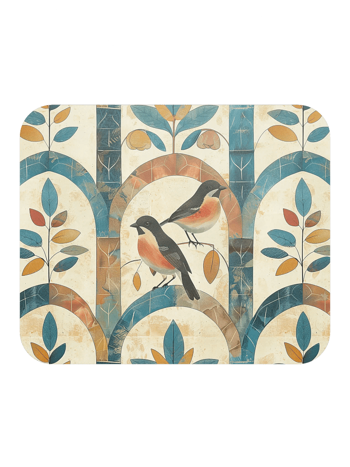 Birds on Arches Mouse Pad by Treasure Pie product image (2)