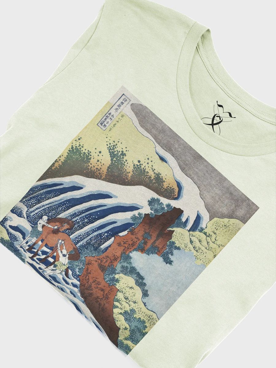Yoshitsune Falls Print Bella+Canvas Unisex Supersoft T-Shirt product image (45)