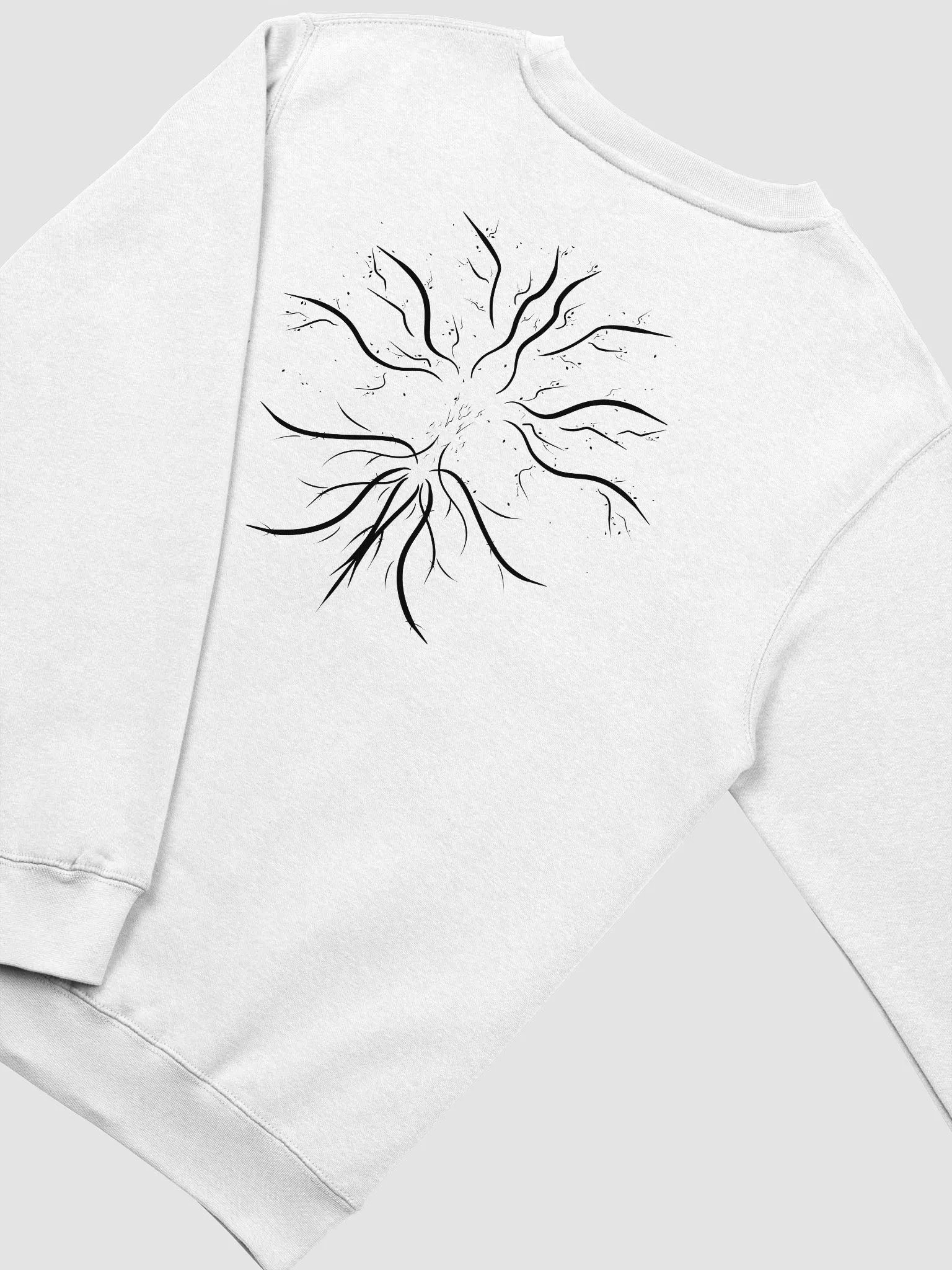 Emblem Sweatshirt White product image (4)