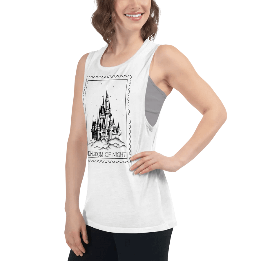 Kingdom of Night Bella+Canvas Women's Flowy Muscle Tank product image (51)