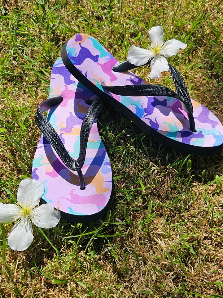 Hughie Dachshund Flip-Flops! product image (2)
