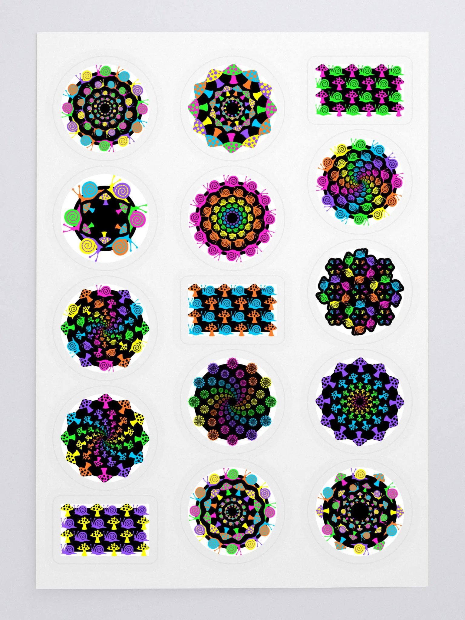 Psychesnailic Sticker Sheet product image (3)