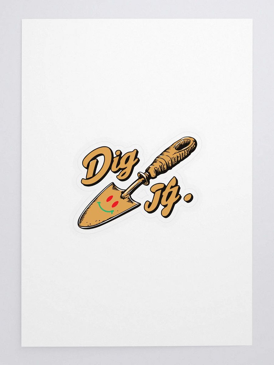 Dig It Trowel Sticker Sheet product image (3)