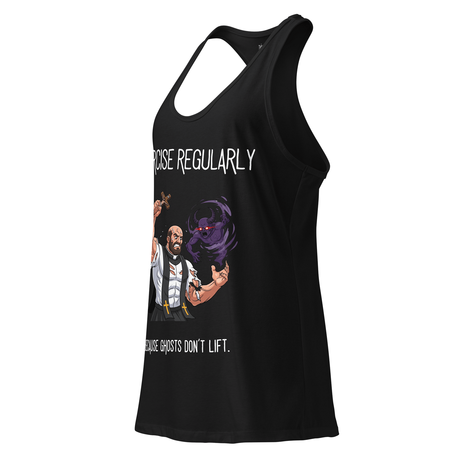 Exorcist Showdown Women's Racerback Tank product image (3)