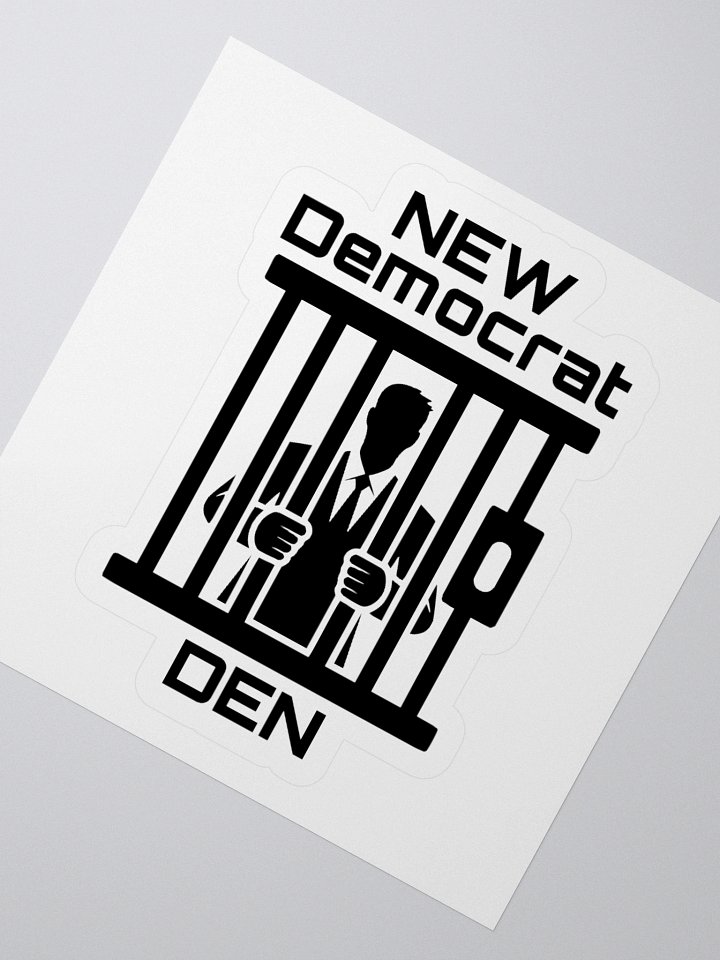 NEW Democrat DEN Prison Bars Graphic Stickers product image (6)