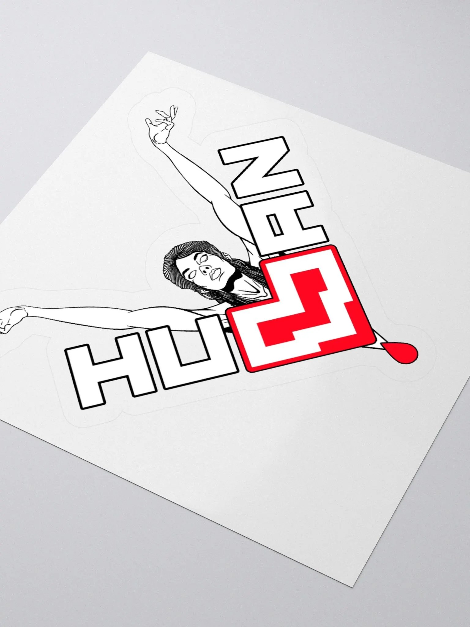 Human Kiss Cut Stickers product image (7)