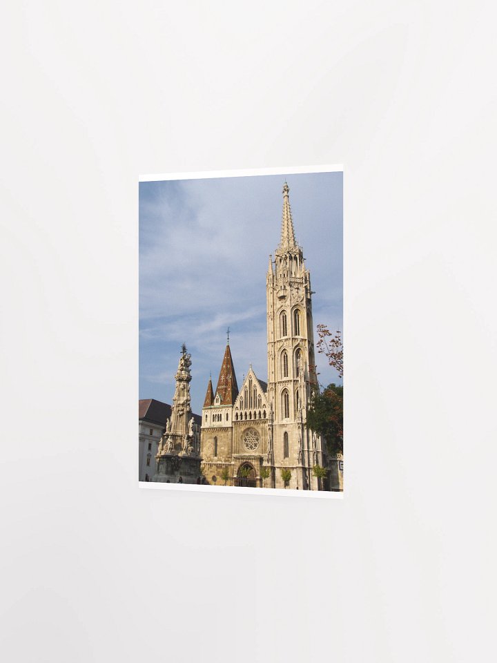 Budapest - Church of Our Lady of Budapest Castle - print product image (2)