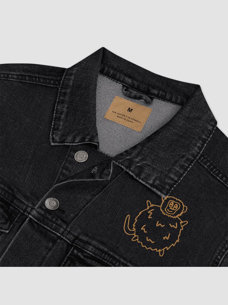 Orange Monkey Jean Jacket product image (7)