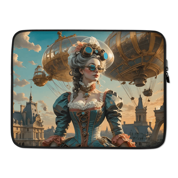Rococo Reverie Louvre Laptop Sleeve product image (2)