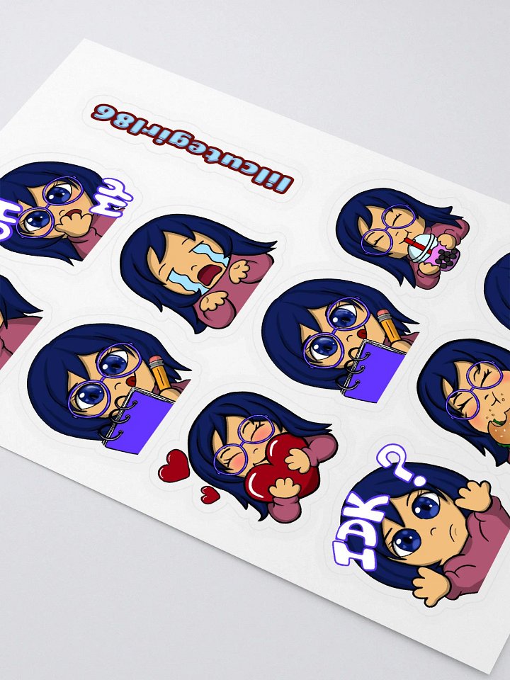 LCG Emote stickers product image (2)