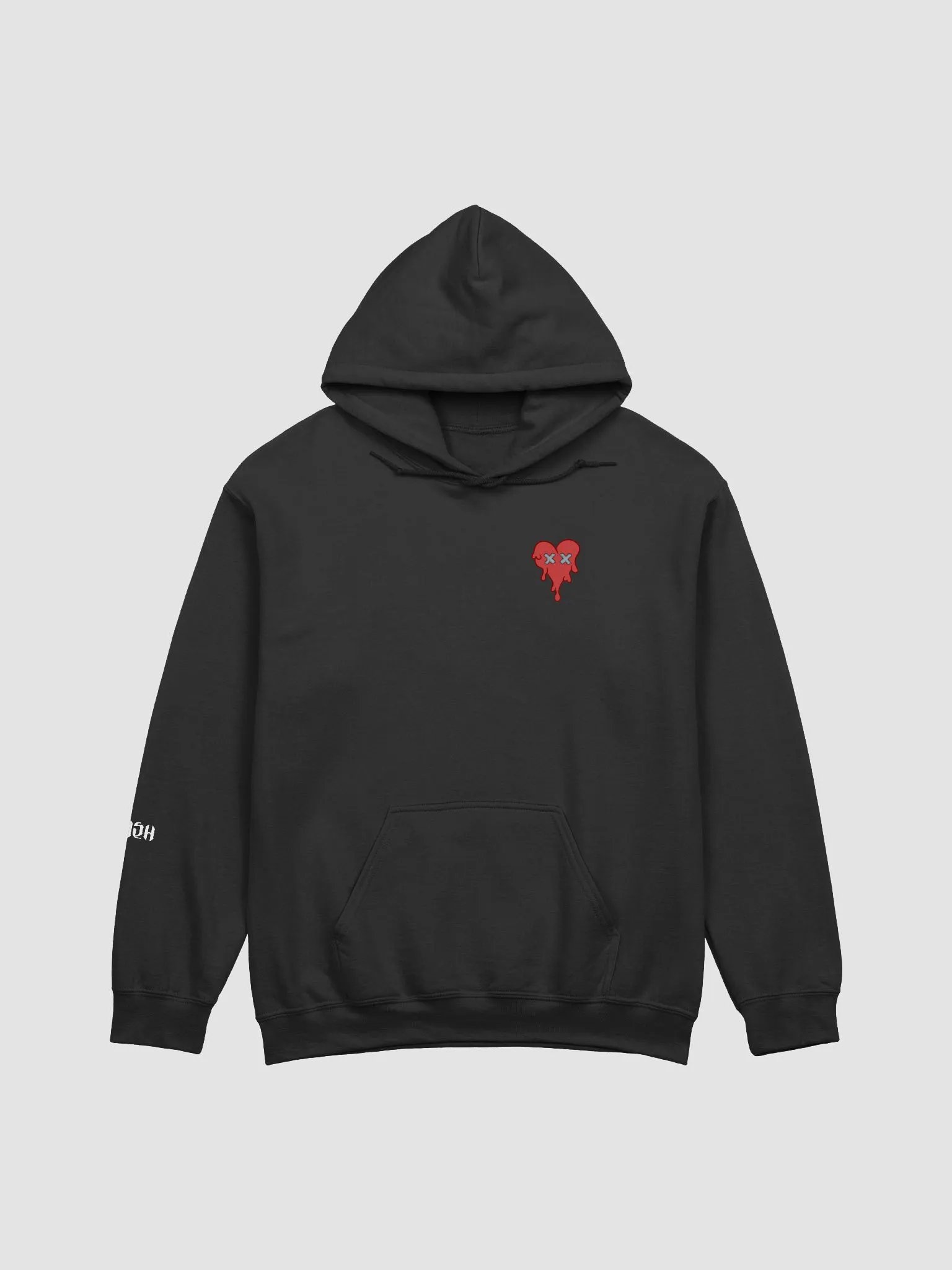 Printed Red Heart Hoodie product image (3)