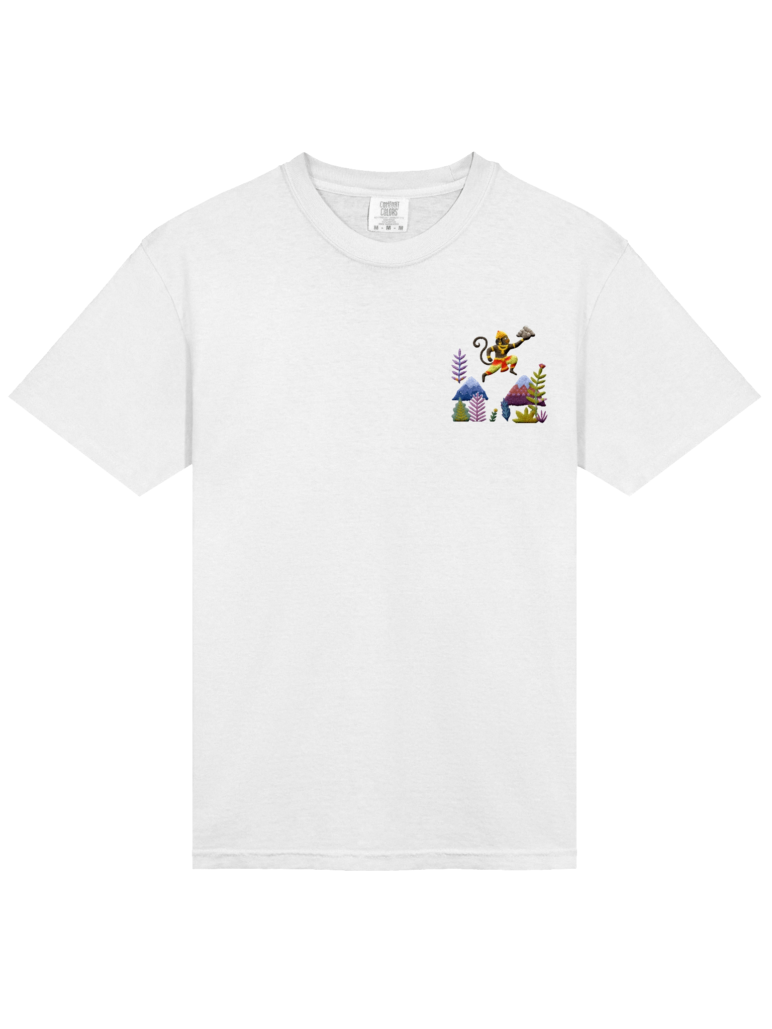 Om Hanumate Namaha - The Devotion of Strength (WHITE) product image (4)