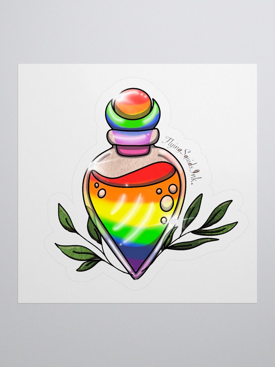 Rainbow Pride Potion- Sticker product image (1)
