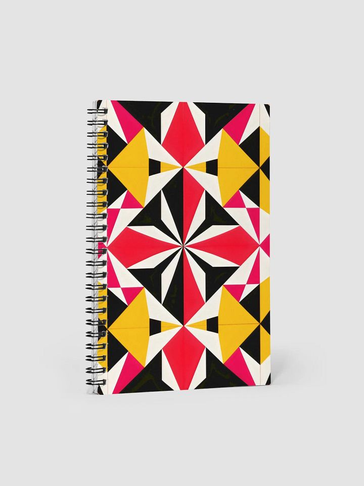 Kaleidoscopic Mosaic Spiral Notebook product image (1)