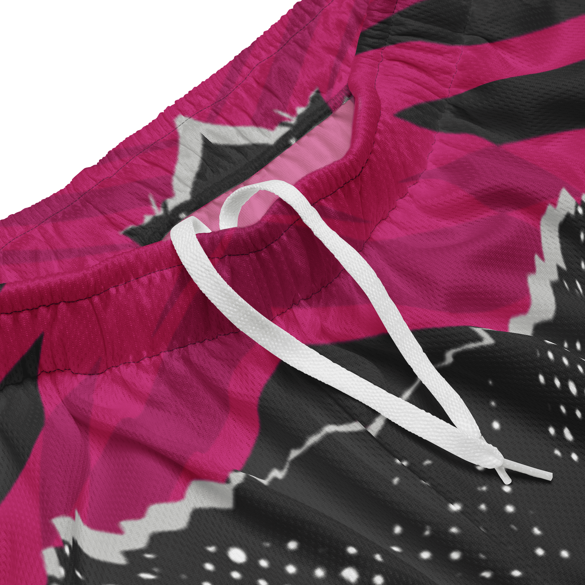Purple Flash | Recycled Unisex Mesh Shorts product image (7)