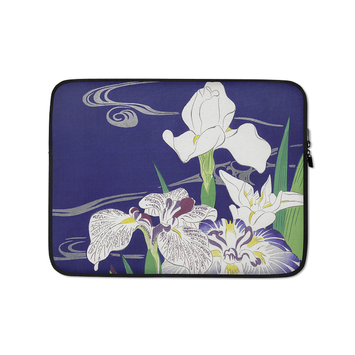 Japanese Iris. Laptop Sleeve product image (1)