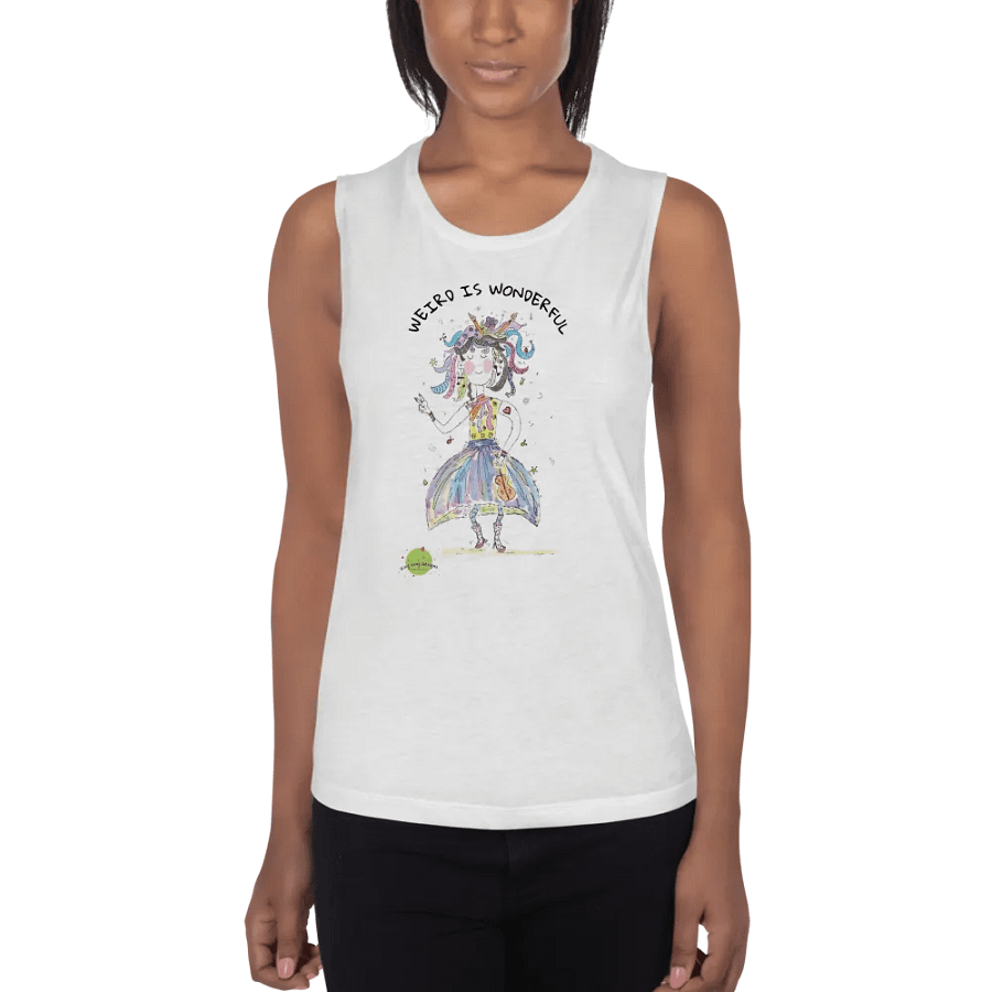 Ging Ging Weird is Wonderful Muscle tank product image (1)