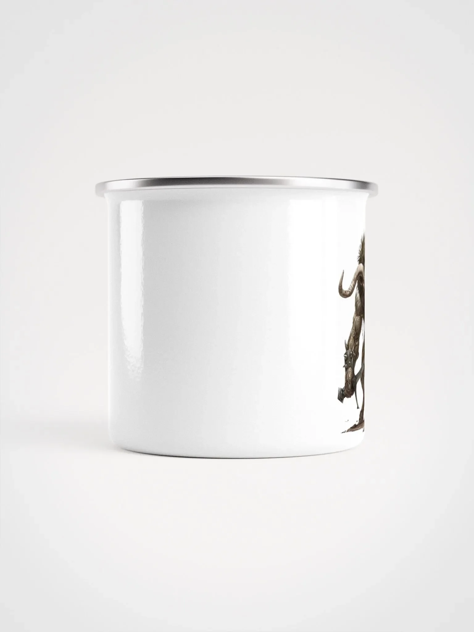 The Minotaur - The Legendary Greek Mythical Creature Enamel Mug product image (2)