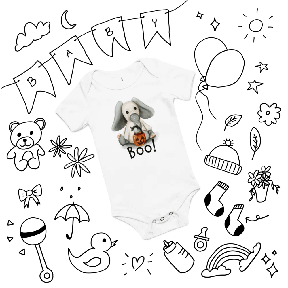 Candy Safari: Elephant Onesie product image (12)