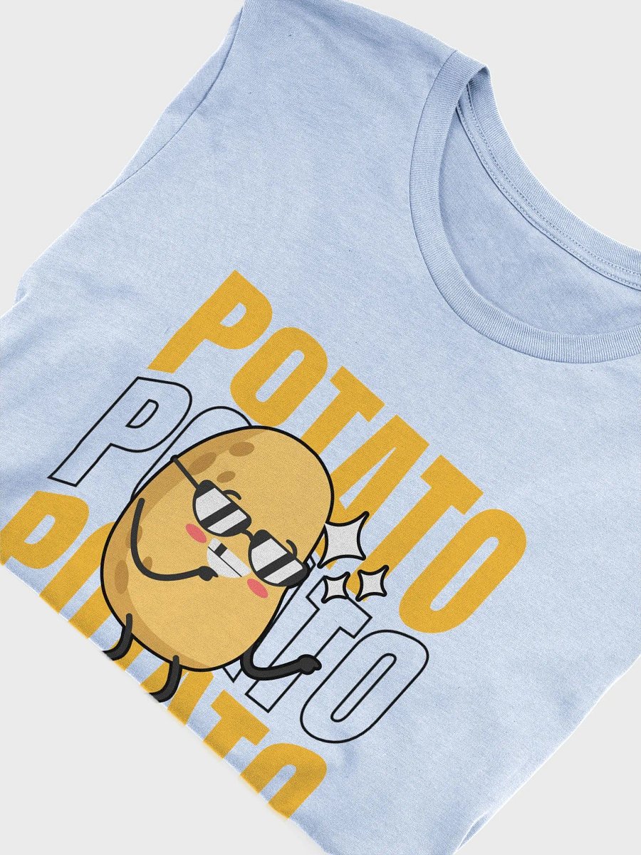 Woman Cool Potato Vibes T-Shirt - Baby Blue product image (3)
