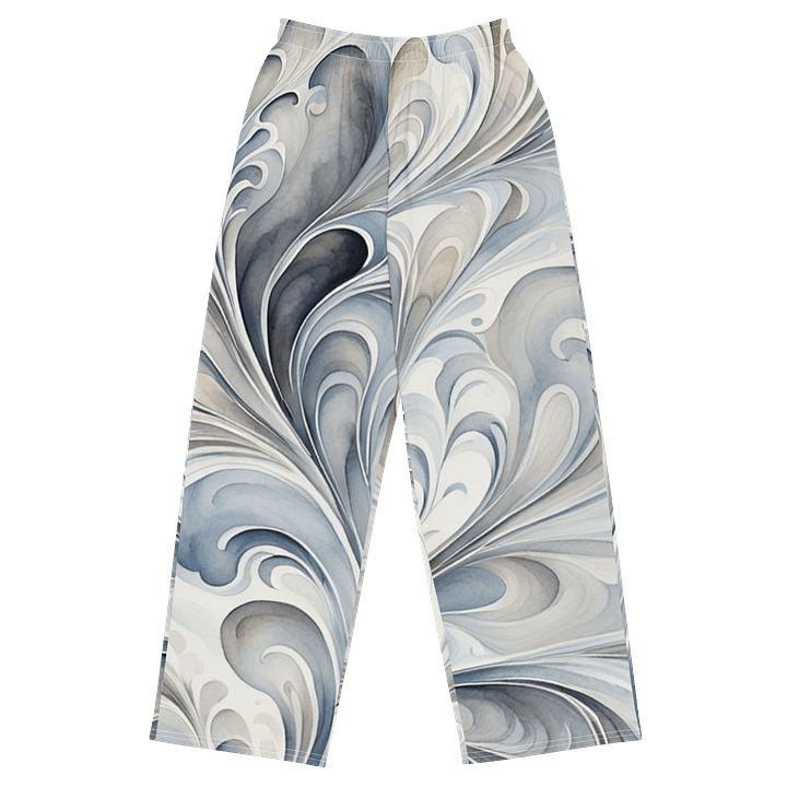 Gray Fractals Pants product image (1)