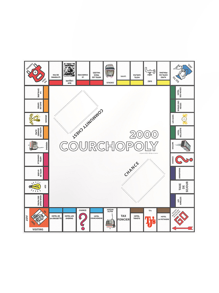 Courchevel Monopoly 2000 product image (1)