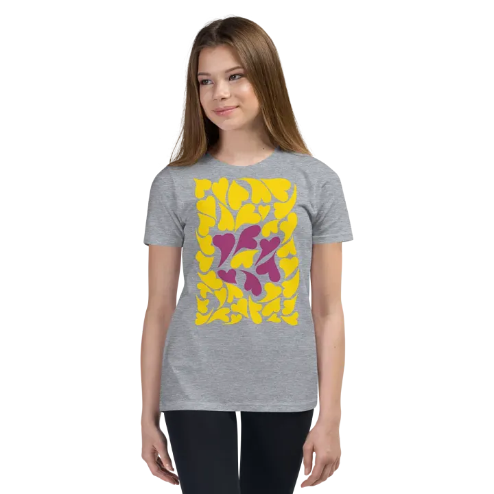 Nestled PRIDE Intersex T-shirt (Youth) product image (31)