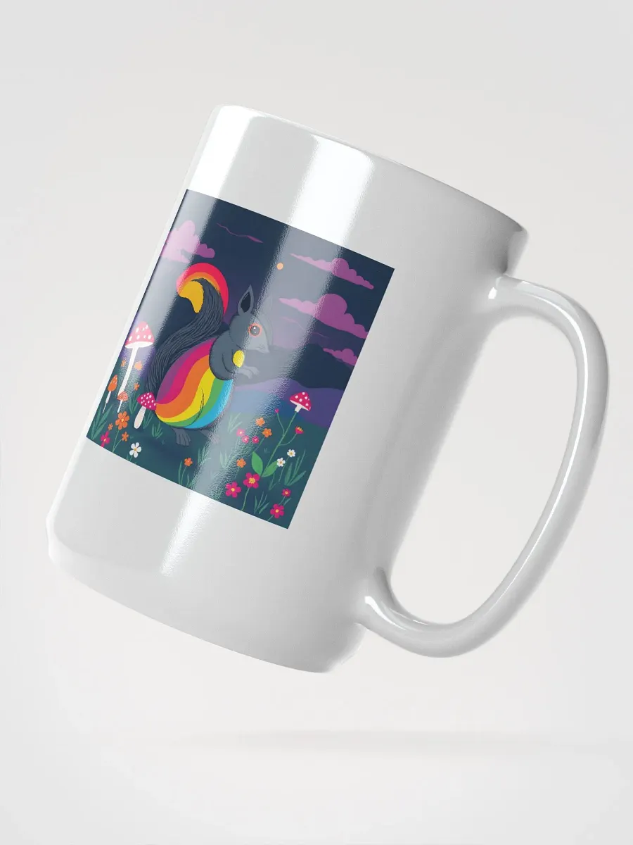 Rainbow Squirrel Whimsy Mug product image (2)