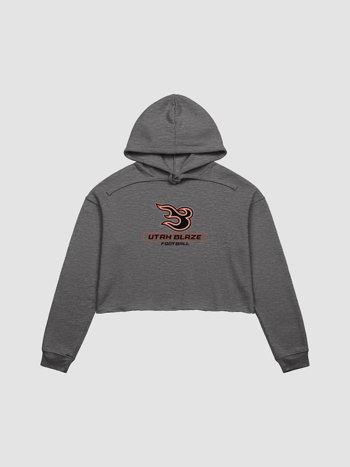 Utah Blaze Women's Crop Hoodie by Canvas product image (1)