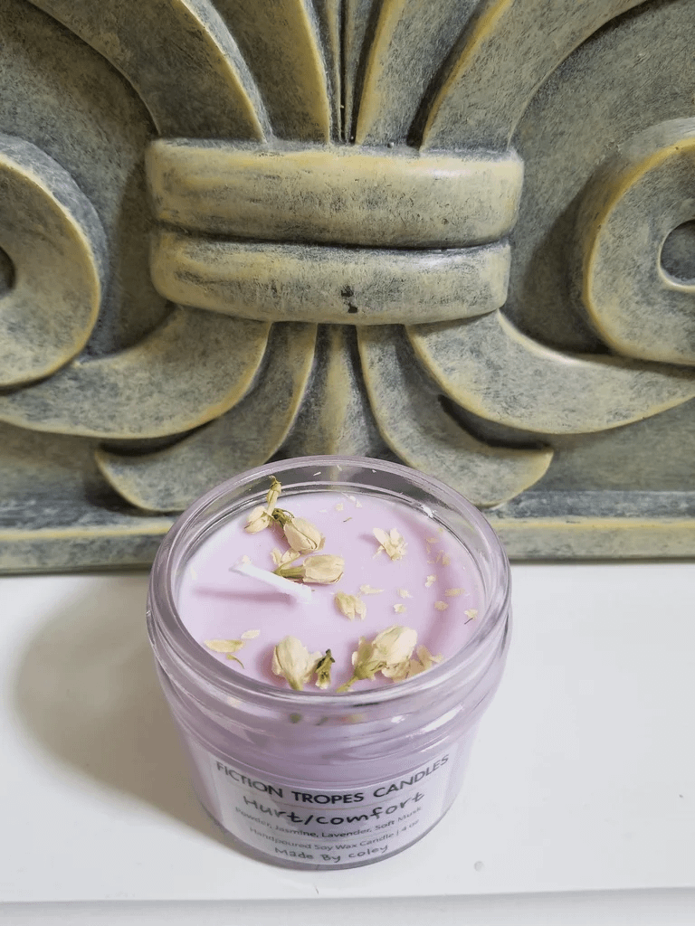 Mini Hurt/Comfort Candle (Fiction Tropes Candles) product image (3)