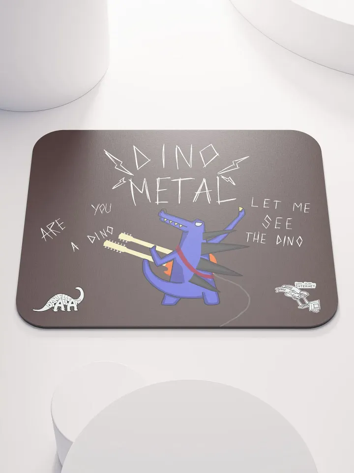 Dino Metal Mouse Pad product image (1)
