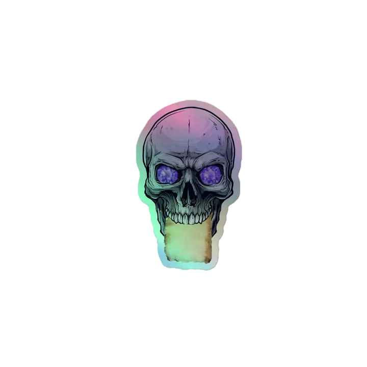 Skullaroid Hologram sticker product image (1)