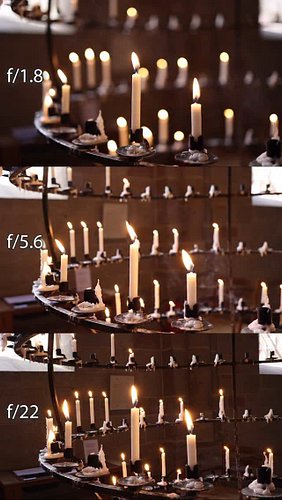 Demo of how depth of field changes when the aperture/f-stop is changed. 

To learn all about this and two other tools that yo...