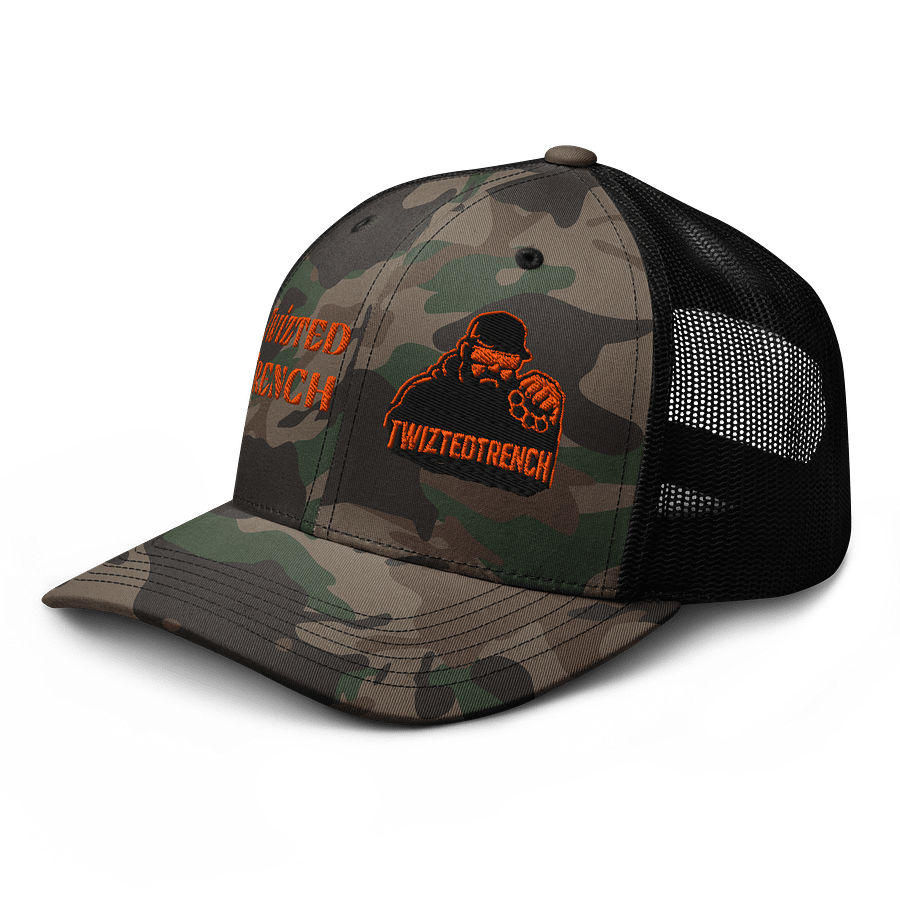 TwiztedTrench Camo Cap with Attitude product image (4)