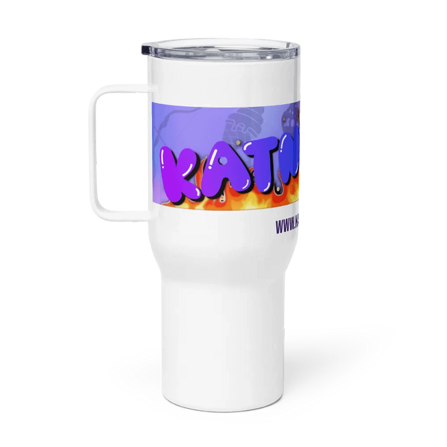 Katniss Gamer Logo Travel Mug product image (1)