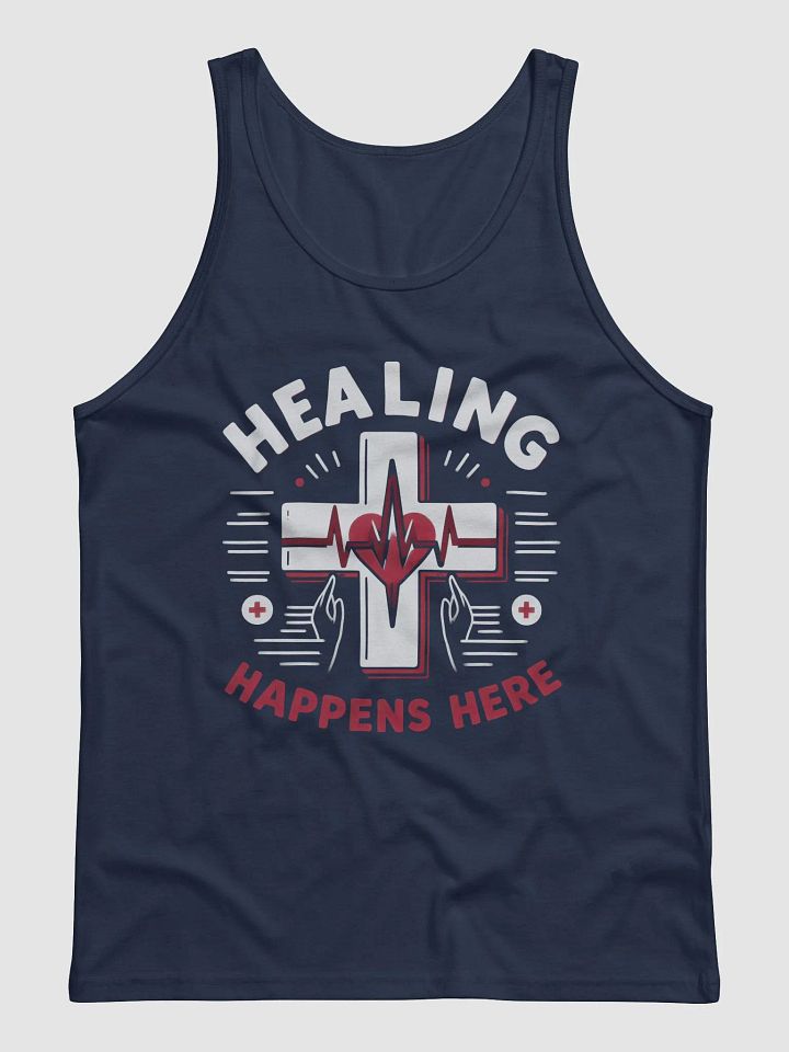 Medical Healing cross Heartbeat Tank product image (3)