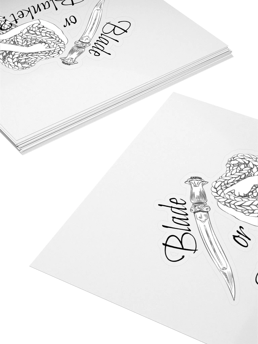 Blade or Blanket Sticker product image (4)